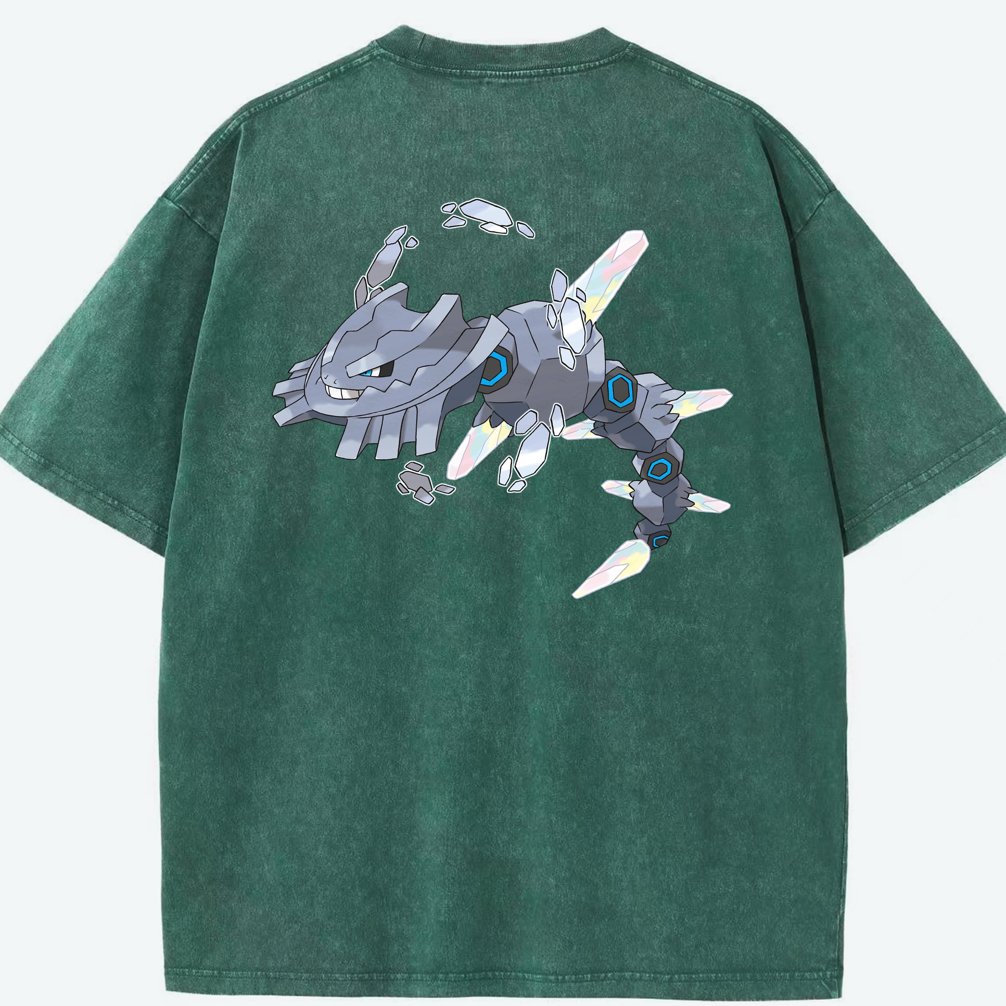 （画像用） ポケットモンスター Pokémon 綿100% ヴィンテージ風 半袖Tシャツ（背面プリント）